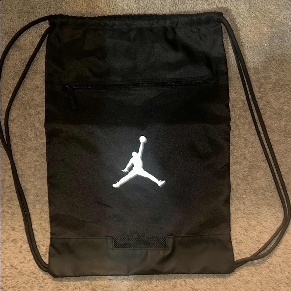 Jordan Jumpman String Black Sinch Backpack